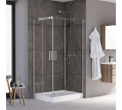 Душевое ограждение Grossman Galaxy GR-3120R (120х80х190) прямоугольник,раздвижная