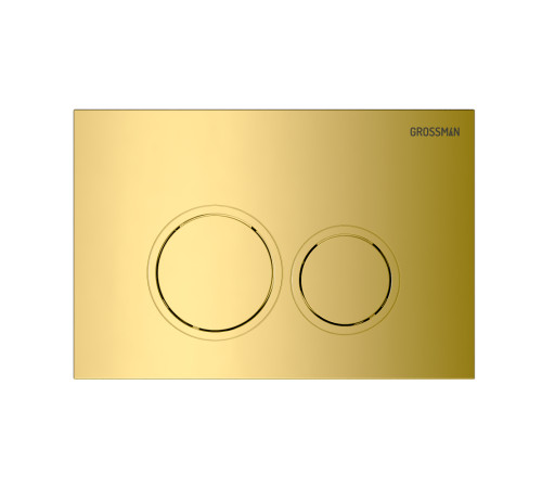 Клавиша смыва Grossman Galaxy 700.K31.01.300.300 золото глянцевый