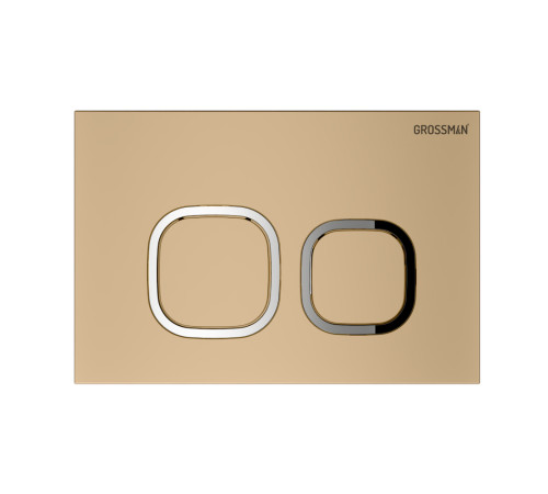 Клавиша смыва Grossman Cosmo 700.K31.02.310.310 золото матовый