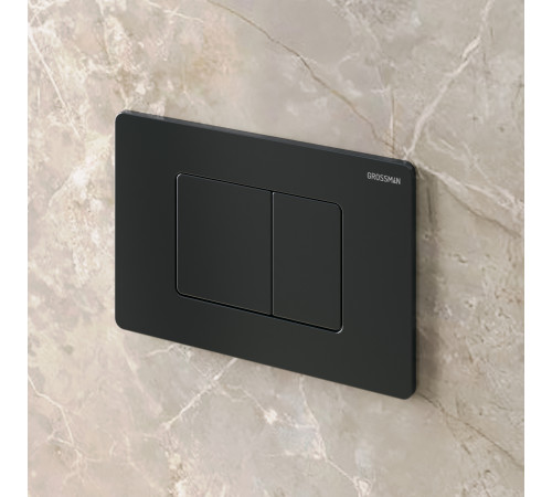 Клавиша смыва Grossman Classic 700.K31.04.21M.21M чёрный матовый