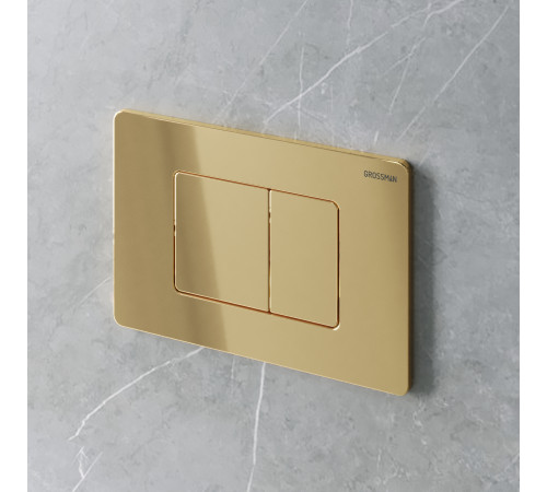 Клавиша смыва Grossman Classic 700.K31.04.30M.30M золото глянцевый