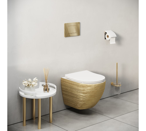 Клавиша смыва Grossman Classic 700.K31.04.30M.30M золото глянцевый