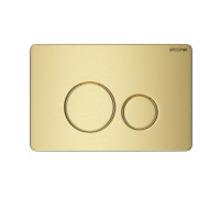 Клавиша смыва Grossman Style 700.K31.05.32M.32M золото сатиновый