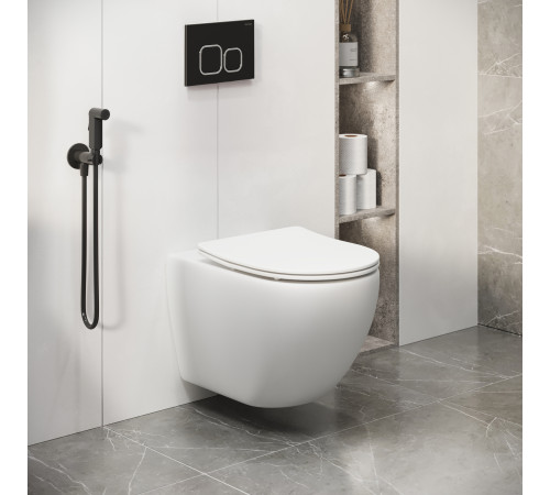 Комплект 3 в 1: Grossman инсталляция 900.K31.01.000+клавиша 700.K31.02.210.210 черный матовый+унитаз GR-4411S