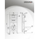 Комплект 3 в 1: Grossman инсталляция 900.K31.01.000+клавиша 700.K31.03.100.100 хром глянцевый+унитаз GR-4411S