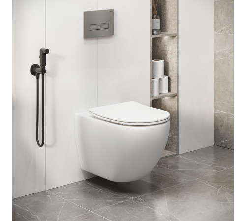 Комплект 3 в 1: Grossman инсталляция 900.K31.01.000+клавиша 700.K31.03.110.110 хром матовый+унитаз GR-4411S