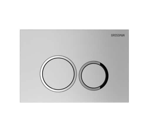 Комплект 3 в 1: Grossman инсталляция 900.K31.01.000+клавиша 700.K31.01.110.110 хром матовый+унитаз GR-4414S