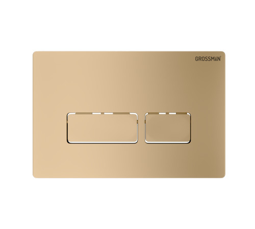 Комплект 3 в 1: Grossman инсталляция 900.K31.01.000+клавиша 700.K31.03.310.310 золото матовый+унитаз GR-4440S