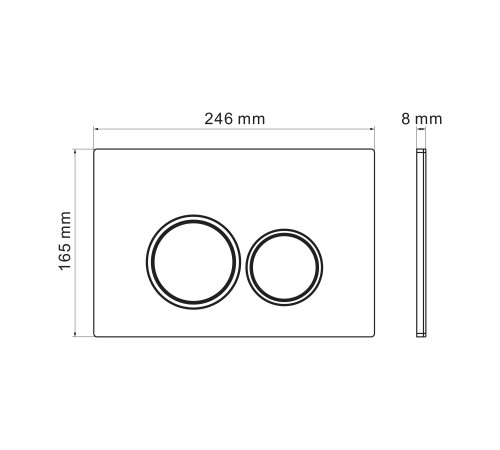 Комплект 3 в 1: Grossman инсталляция 900.K31.01.000+клавиша 700.K31.01.110.110 хром матовый+унитаз GR-4441S