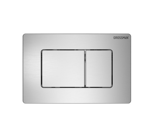 Комплект 3 в 1: Grossman инсталляция 900.K31.01.000+клавиша 700.K31.04.12M.12M хром сатиновый+унитаз GR-4441S