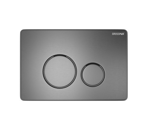 Комплект 3 в 1: Grossman инсталляция 900.K31.01.000+клавиша 700.K31.05.42M.42M графит сатиновый+унитаз GR-4447S