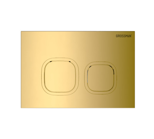 Комплект 3 в 1: Grossman инсталляция 900.K31.01.000+клавиша 700.K31.02.300.300 золото глянцевый+унитаз GR-4455BMS