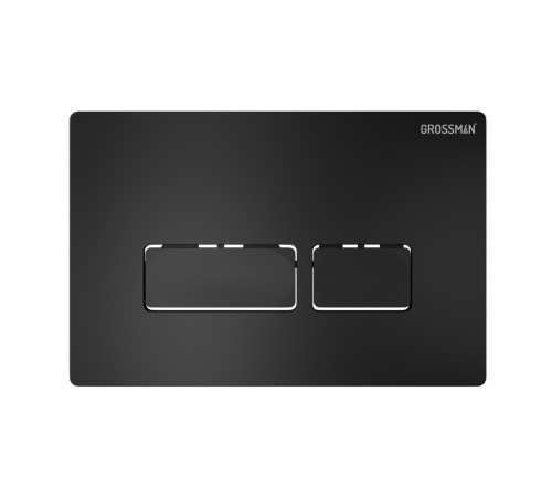 Комплект 3 в 1: Grossman инсталляция 900.K31.01.000+клавиша 700.K31.03.210.210 черный матовый+унитаз GR-4455BMSQ