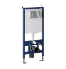 Комплект 3 в 1: Grossman инсталляция 900.K31.01.000+клавиша 700.K31.04.10M.10M хром глянцевый+унитаз GR-4414S