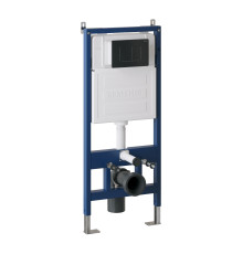 Комплект 3 в 1: Grossman инсталляция 900.K31.01.000+клавиша 700.K31.04.21M.21M черный матовый+унитаз GR-4414S