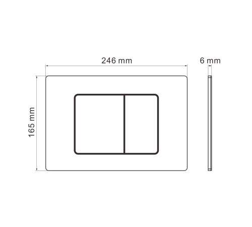 Комплект 3 в 1: Grossman инсталляция 900.K31.01.000+клавиша 700.K31.04.21M.21M черный матовый+унитаз GR-4477BMS