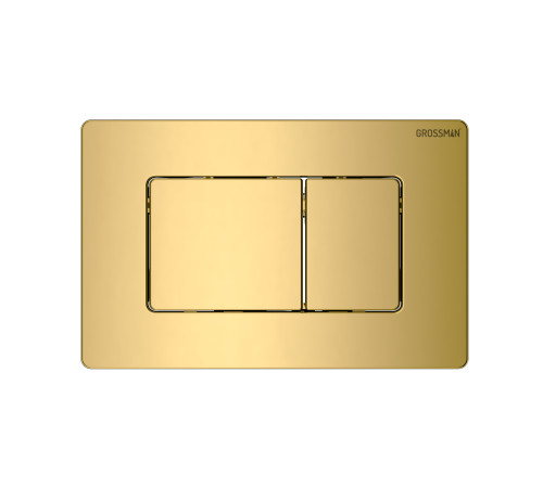 Комплект 3 в 1: Grossman инсталляция 900.K31.01.000+клавиша 700.K31.04.30M.30M золото глянцевый+унитаз GR-4440BMS