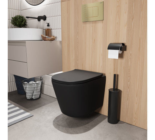 Комплект 3 в 1: Grossman инсталляция 900.K31.01.000+клавиша 700.K31.04.32M.32M золото сатиновый+унитаз GR-4477BMSQ