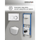 Комплект 3 в 1: Grossman инсталляция 900.K31.01.000+клавиша 700.K31.02.000.000 белый+унитаз GR-4477SQ