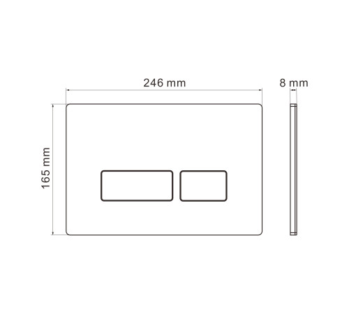 Комплект 3 в 1: Grossman инсталляция 900.K31.01.000+клавиша 700.K31.03.100.100 хром глянцевый+унитаз GR-4477SQ