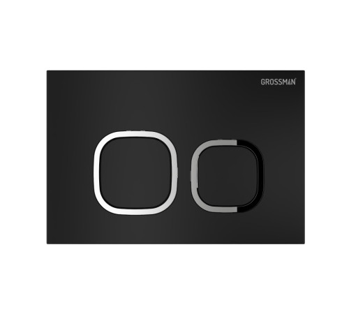 Комплект 3 в 1: Grossman инсталляция 900.K31.01.000+клавиша 700.K31.02.210.210 черный матовый+унитаз GR-4479SQ