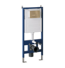 Комплект 2 в 1: Grossman инсталляция Pragmа 900.K31.01.000+клавиша смыва 700.K31.03.310.310 золото матовый