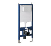 Комплект 2 в 1: Grossman инсталляция Style 900.K31.01.000+клавиша смыва 700.K31.05.01M.01M белый матовый