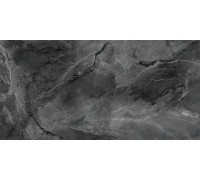Керамогранит LCM 60120BAS99HG Black Sky 60x120 черный суперполированный под мрамор
