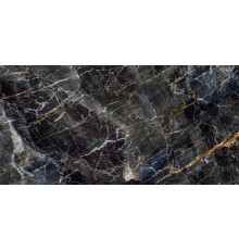 Керамогранит LCM 60120LAN23HG Latina 60x120 черный суперполированный под мрамор