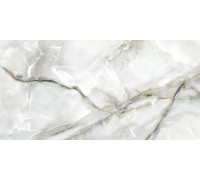 Керамогранит LCM 60120ORO15P Onyx Royal Gray 60x120 серый полированный под камень