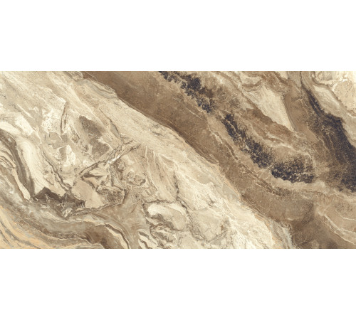 Керамогранит LCM 60120PRS21P Persia Brown 60x120 коричневый полированный под камень