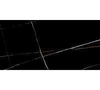 Керамогранит LCM 60120SAA99HG Sahara Noir 60x120 черный суперполированный под мрамор