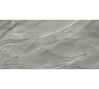 Декоративная плитка New Trend DW36WAY17 Way Dark Arrow 30x60 серая глянцевая под мрамор / полосы