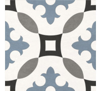 Керамогранит New Trend GP2020DNN13 Design Art Rio 20x20 микс матовый с орнаментом