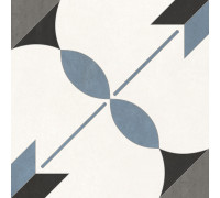 Керамогранит New Trend GP2020DNN15 Design Art Felix 20x20 микс матовый с орнаментом