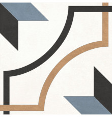 Керамогранит New Trend GP2020DNN99 Design Art Fabia 20x20 микс матовый с орнаментом