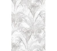 Панно New Trend SW9NER00 Konor 74.7x50 белое / серое матовое флористика