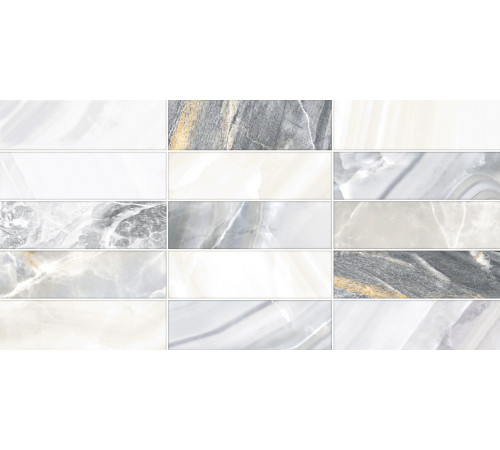 Плитка настенная Amadeo Dark Brick WT36AMD55 300x600x9 Глянцевая