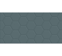 Настенная плитка New Trend WT36EDW23 Edelweiss Hexagon Blue 30x60 синяя глянцевая моноколор / под мозаику