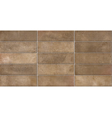 Настенная плитка New Trend WT36ELR31 Elbrus Brick Marron 30x60 коричневая матовая под кирпич
