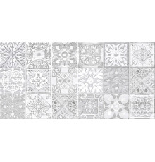 Настенная плитка New Trend WT9VNL25 Vincenzo 50x24.9 белая / серая матовая под дерево / под мозаику