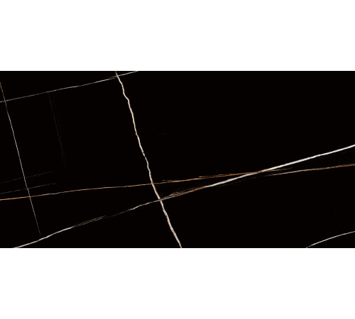 Lawa Black Керамогранит черный 60х120 Полированный