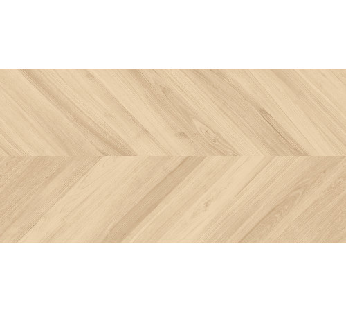 Wood Royal Almond Chevron Керамогранит бежевый 60х120 матовый карвинг