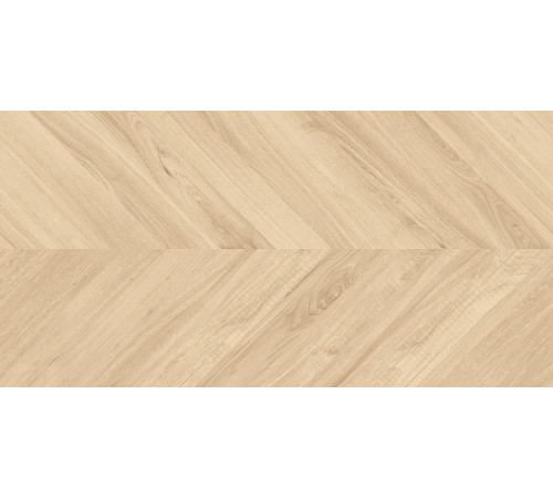 Wood Royal Almond Chevron Керамогранит бежевый 60х120 матовый карвинг