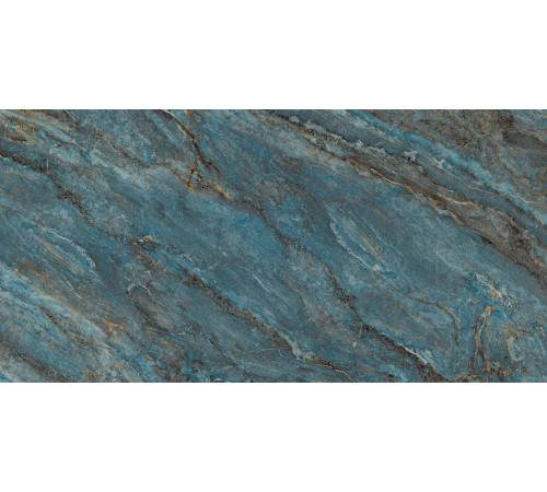 Beam Turquoise Керамогранит бирюзовый 60х120 лаппатированный шайн