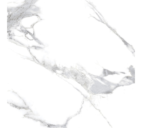 Statuario Crown Керамогранит белый 60x60 сатинированный