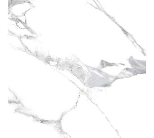 Statuario Crown Керамогранит белый 60x60 сатинированный