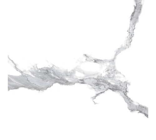 Statuario Crown Керамогранит белый 60x60 сатинированный