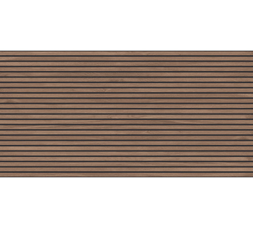 Wood Canarium Wenge Stripes Керамогранит коричневый 60х120 матовый карвинг