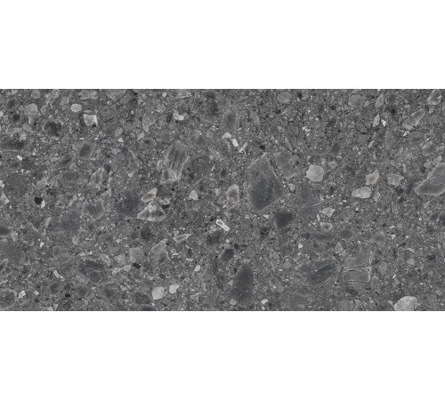 Ceppo Nero PRO Керамогранит графитовый 60х120 матовый структурный R11Soft STR